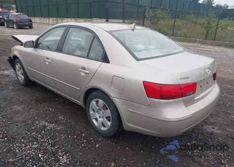 2009 Hyundai Sonata Gls z USA, uszkodzony, nr VIN 5NPET46C19H425233